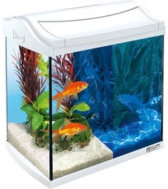 Аквариум Tetra AquaArt LED Goldfish, белый, 30 л, оборудованный