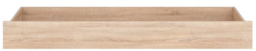 Black Red White Bed Drawer Nepo 90A/120 Sonoma Oak