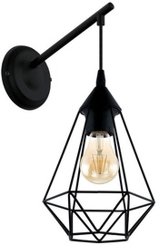 Verners Tarbes Wall Lamp 60W E27 Black