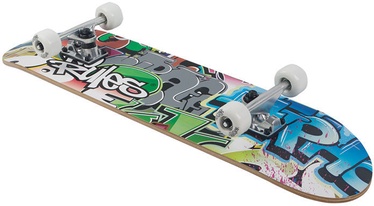 No Rules Graffiti Skateboard
