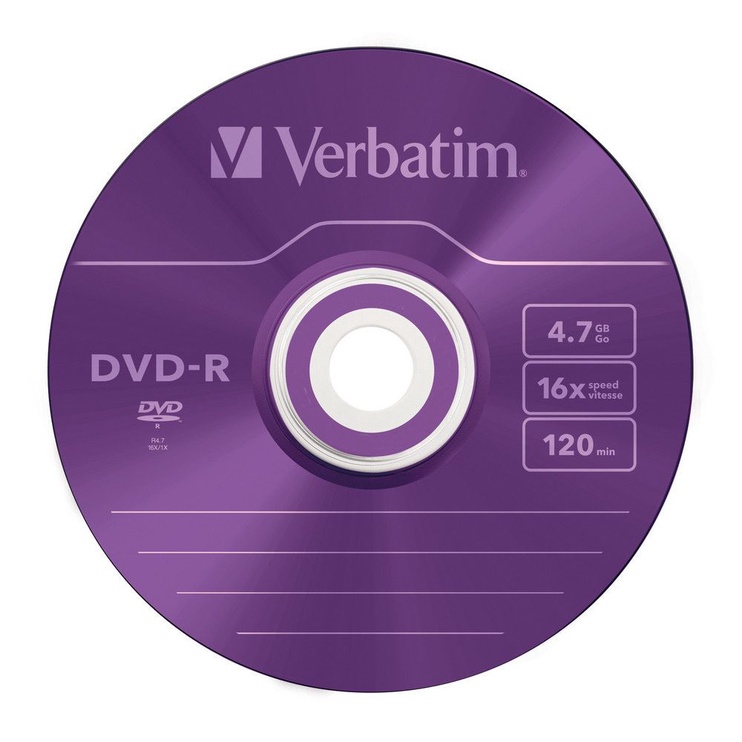 Duomenų laikmena Verbatim, 4.7 GB, 5vnt.