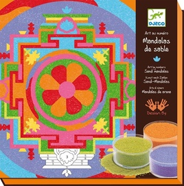 Djeco Colored Sands Tibetan Mandalas Art By Numbers Sand Mandalas