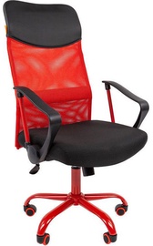 Biroja krēsls Chairman 610 CMet 15-21 TW Black/Red