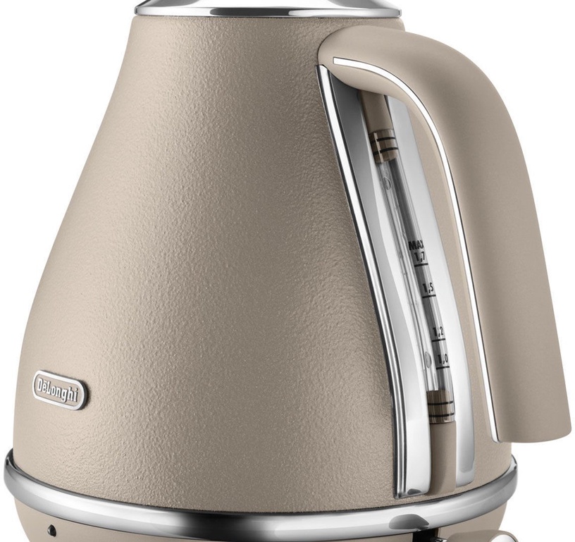 Elektriline veekeetja DeLonghi KBOE 2001, 1.7 l, hele pruun