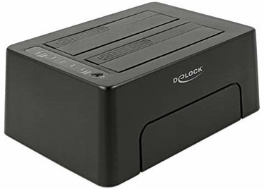 Delock USB Type-C 3.1 Docking Station For 2xSATA HDD/SSD w/Clone Function