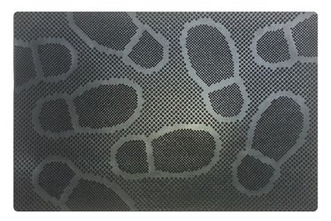 Придверный коврик Domoletti Rpn 0063, черный, 400 мм x 600 мм x 8 мм