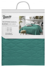 Room99 Bueno Bedspread 200x220cm Dark Green
