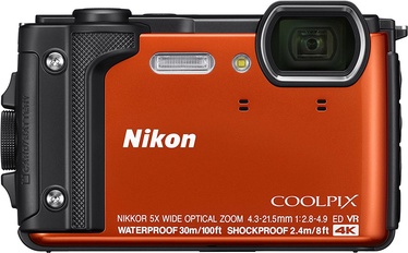 Nikon Coolpix W300 Holiday Kit Orange