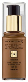 Max Factor Face Finity All Day Flawless 3in1 Foundation 30ml 100