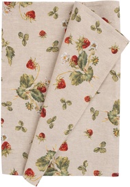 Piklik laudlina Home4you Strawberries, mitmevärviline, 1160 mm x 430 mm