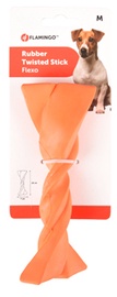 Rotaļlieta sunim Karlie Flamingo Twisted Flexo Stick, oranža