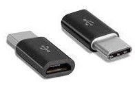 Mocco Micro USB To USB Type-C Adapter Black