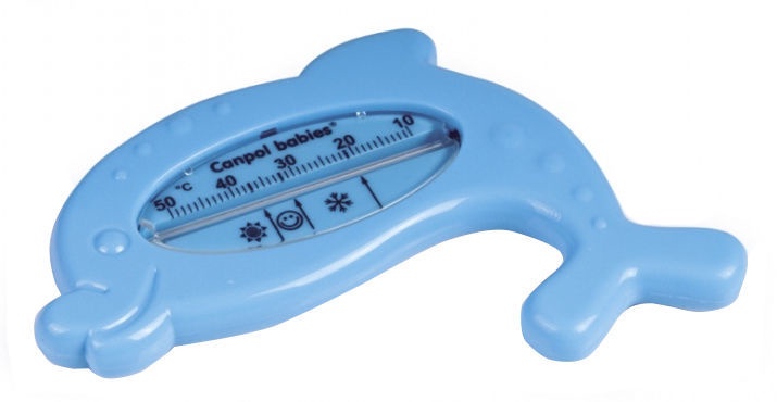 Termometras Canpol Babies Dolphin Assort 2/782, mėlyna/rožinė