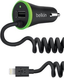Belkin USB Car Charger With Apple Lightning Cable 3.4A