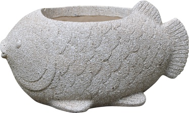 Dekorācija LT34177-PC, 350 mm x 180 mm x 180 mm, pelēka