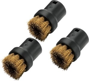 Karcher Round Brushes with Brass Bristles 3pcs