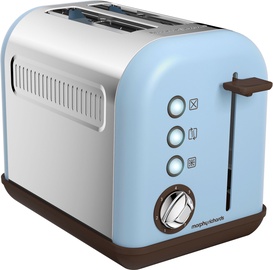 Morphy Richards Special Edition Accents Azure 2 Slice Toaster 222003