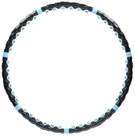 Hula hoop vingrošanas riņķi HMS HHP006, 980 mm, 0.860 kg, zila/melna