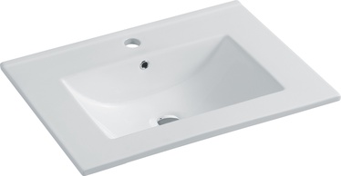 Раковина для ванной Domoletti ACB7607, керамика, 70 мм x 46 мм x 10 мм