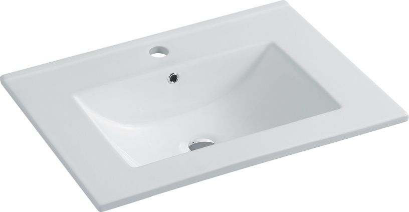 Раковина для ванной Domoletti ACB7607, керамика, 700 мм x 460 мм x 100 мм