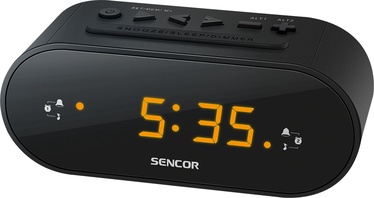 Radijo žadintuvas Sencor SRC 1100, juoda
