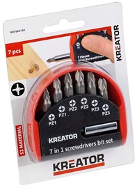 Kreator PZ Screwdriver Bit Set 7pcs
