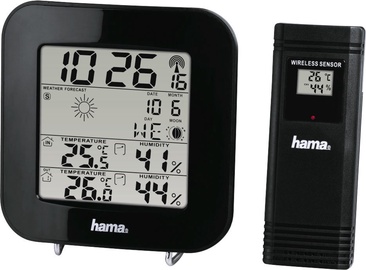 Meteoroloģiskā stacija ar ārējo sensoru Hama EWS-200