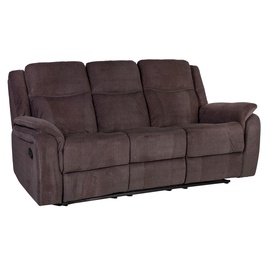 Home4you Sofa Norman 3 Brown 21515