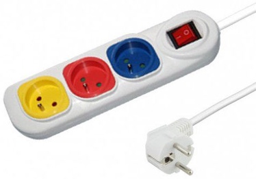 Esperanza Power Strip Rainbow 3 ELK102