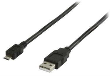 Logilink USB to Micro USB Cable Black 0.6m