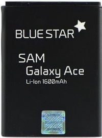 Аккумулятор для телефона BlueStar Samsung S5660 Gio/S5670 Fit/S5830 Ace Li-Ion, Li-ion, 1600 мАч