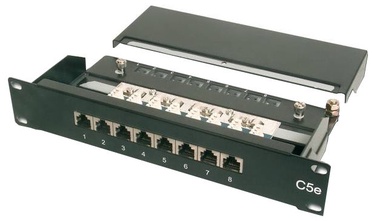 Lülitusseade Digitus CAT5e Class D Patch Panel 8-Port STP DN-91508S, must