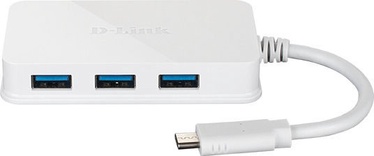 D-Link USB-C to 4-Port USB 3.0 HUB