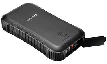 Зарядное устройство - аккумулятор Sandberg Survivor PD45W, 30000 мАч, черный