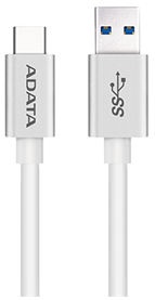 Laidas Adata, USB Type C/USB, sidabro