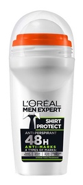Vīriešu dezodorants L´Oreal Paris Men Expert Shirt Protect Roll On, 50 ml