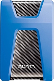 Cietais disks Adata HD650, HDD, 1 TB, zila