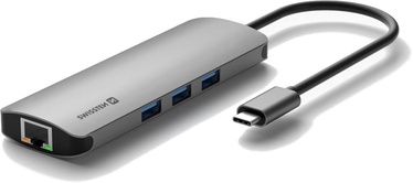 Swissten USB-C Hub 8in1 Dock Station