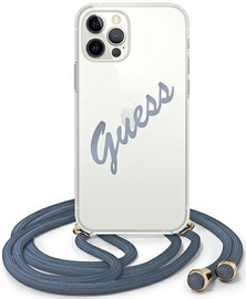 Чехол Guess GUHCP12LCRTVSBL, прозрачный, 6.7 ″
