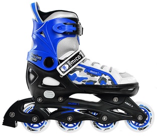 Ролики Mico Plus Rider II 2in1 White/Blue, 40-43