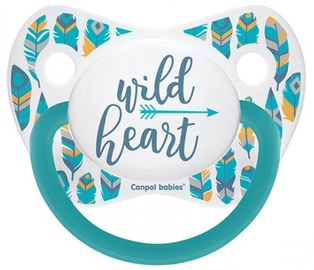 Canpol Babies Silicone Orthodontic Soother Wild Nature 23/286 Turquoise