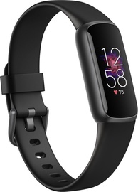 Fitnesa aproce Fitbit Luxe, melna