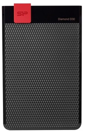 Cietais disks Silicon Power Diamond D30, HDD, 1 TB, melna