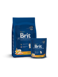 Sausas ėdalas katėms Brit Premium, su vištiena, 1.5 kg
