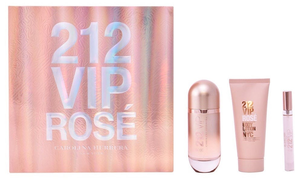 carolina herrera 212 vip rose body lotion