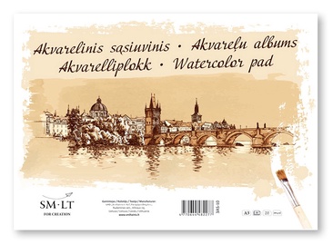 SMLT Watercolor Pad A3/10 225G