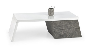 Kohvilaud Halmar Sedia White/Concrete, 1200x600x400 mm