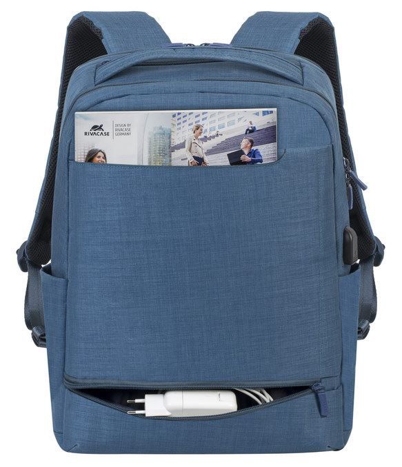 Рюкзак для ноутбука Rivacase Notebook Backpack, синий, 17.3″