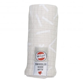 Aluskate Lodger Swaddler Empire Stripe Ivory 70x70 3pcs