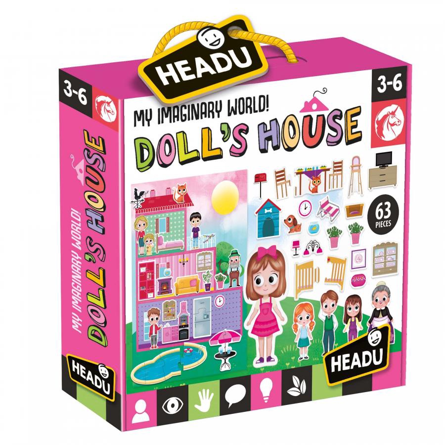 Развивающая игра Russell Headu Dolls House, многоцветный - 1a.lt